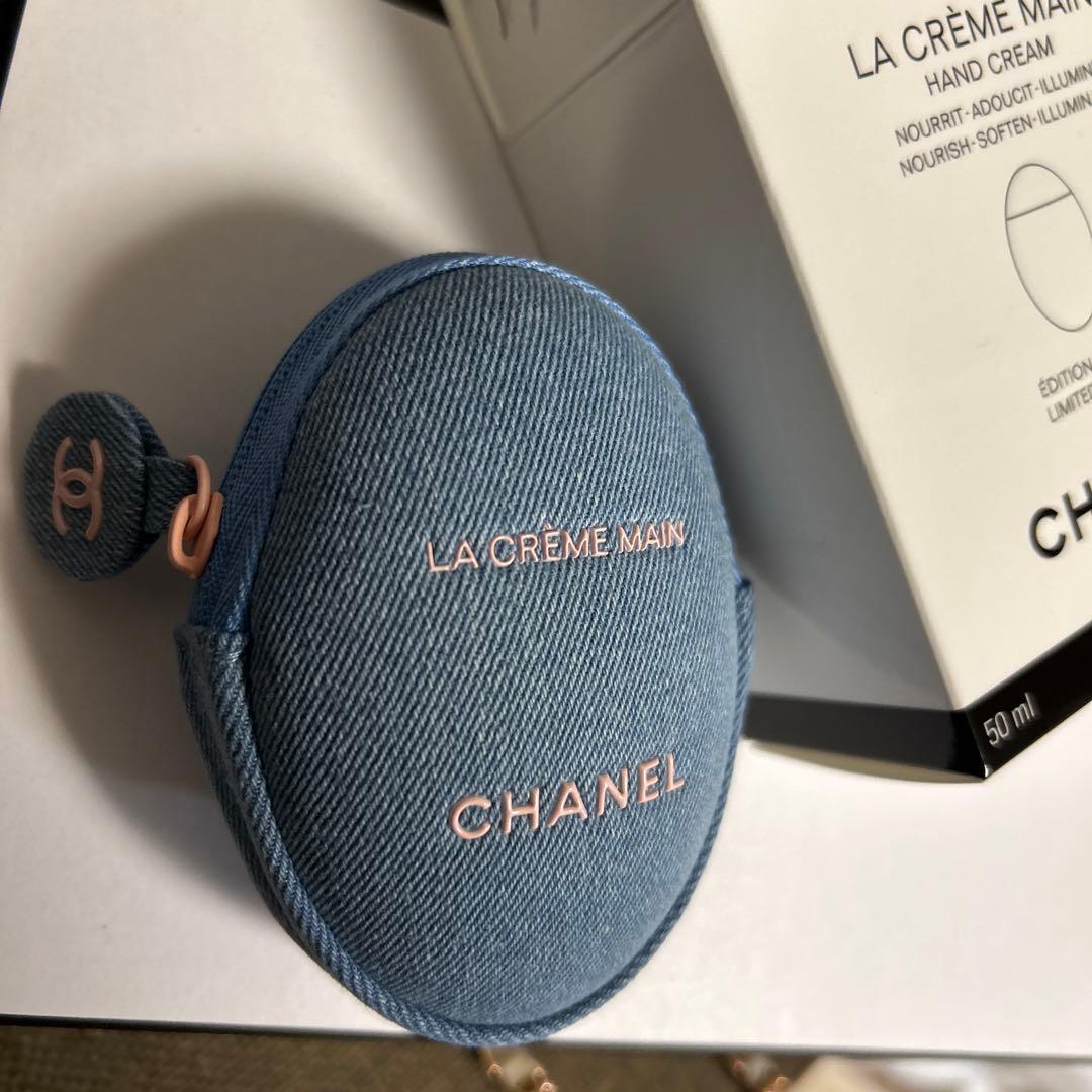 デニムケースCHANELハンドクリーム