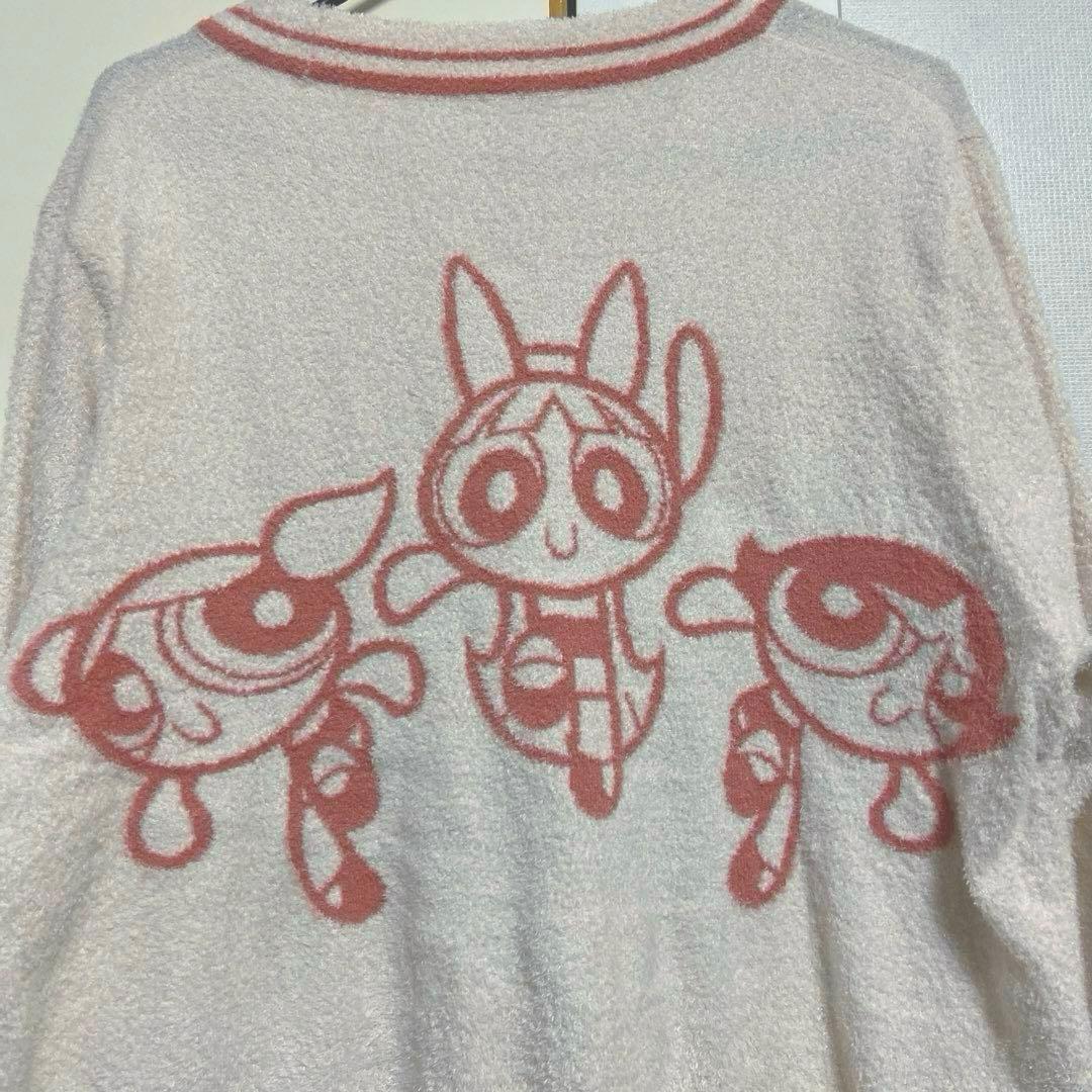 美品　スナイデルホーム × パワーパフガールズ　カーディガン ピンク