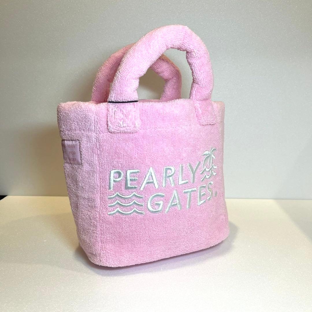 【新品未使用】PEARLY GATES ピンク トートバッグ