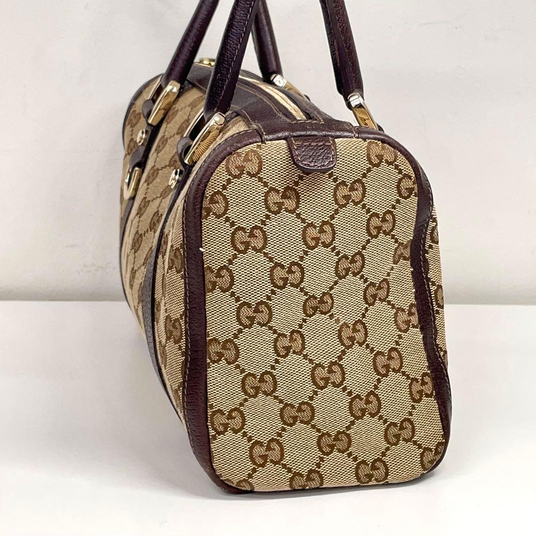 【TK】Gucci GGパターン キャンバス ミニ ボストンバッグ