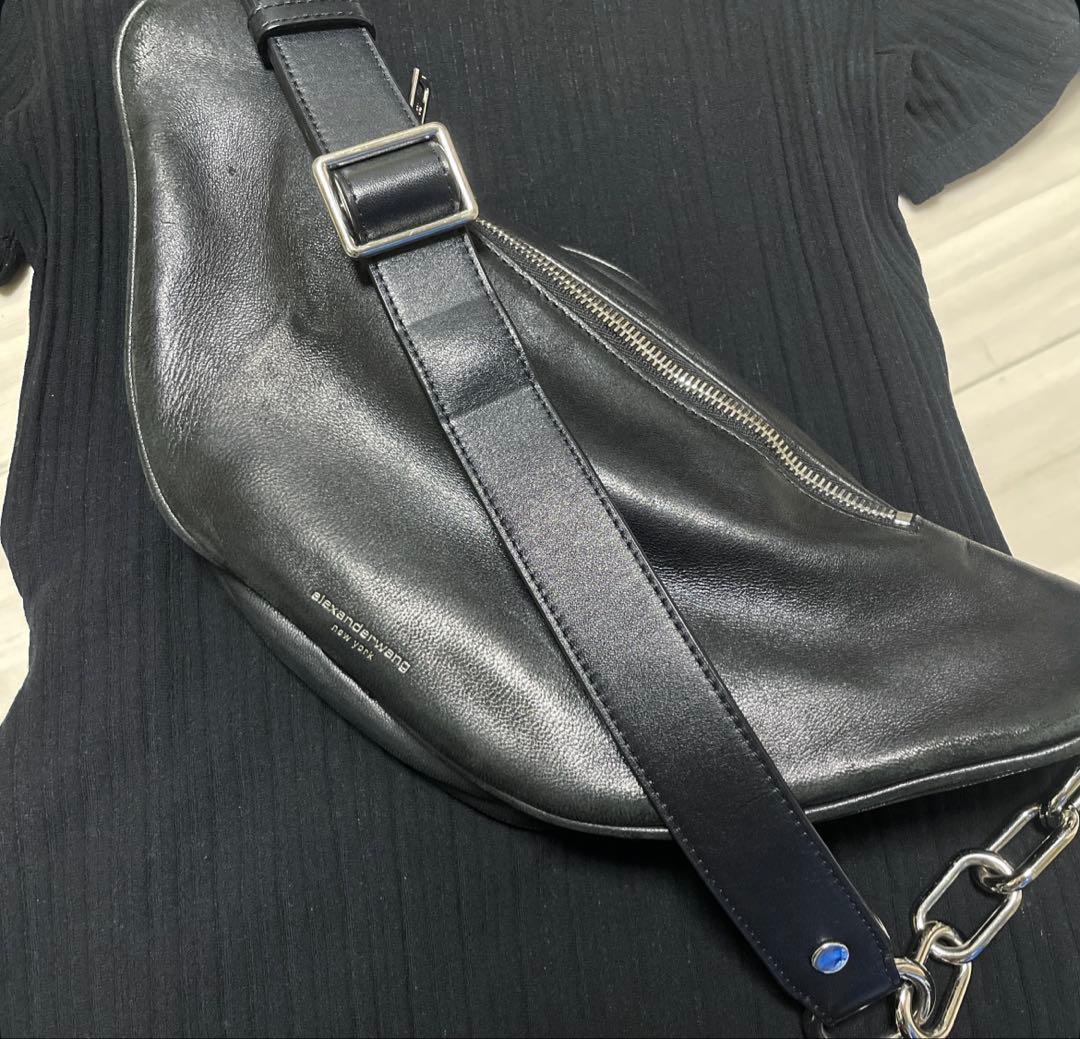 alexanderwang ボディバッグ 黒