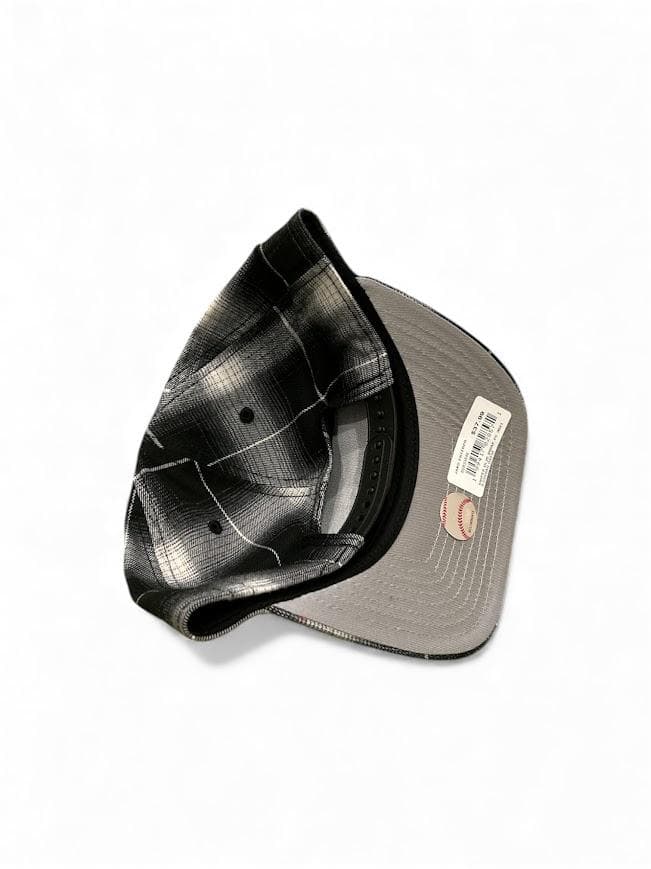 NEW ERA ホワイトソックス チェック柄スナップバックキャップ