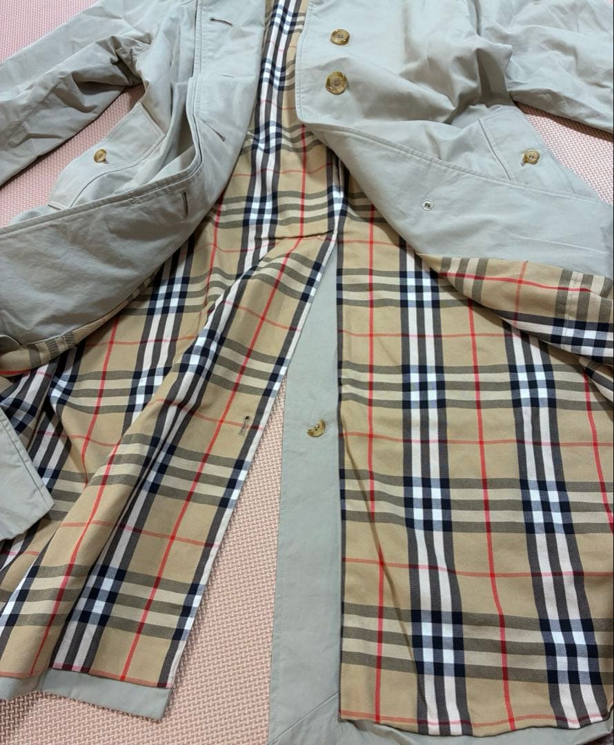 BURBERRY LONDON ステンカラーコート　ノバチェック