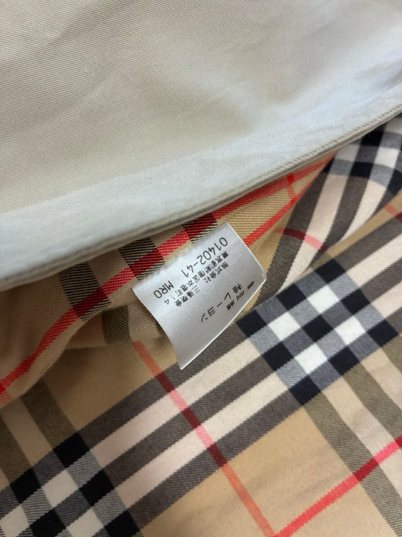 BURBERRY LONDON ステンカラーコート　ノバチェック