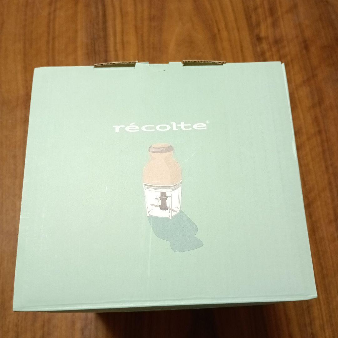 recolte　フードプロセッサー　RCP-3(W)　クリームホワイト