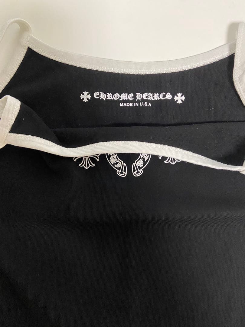 CHROME HEARTS ブラックキャミソール