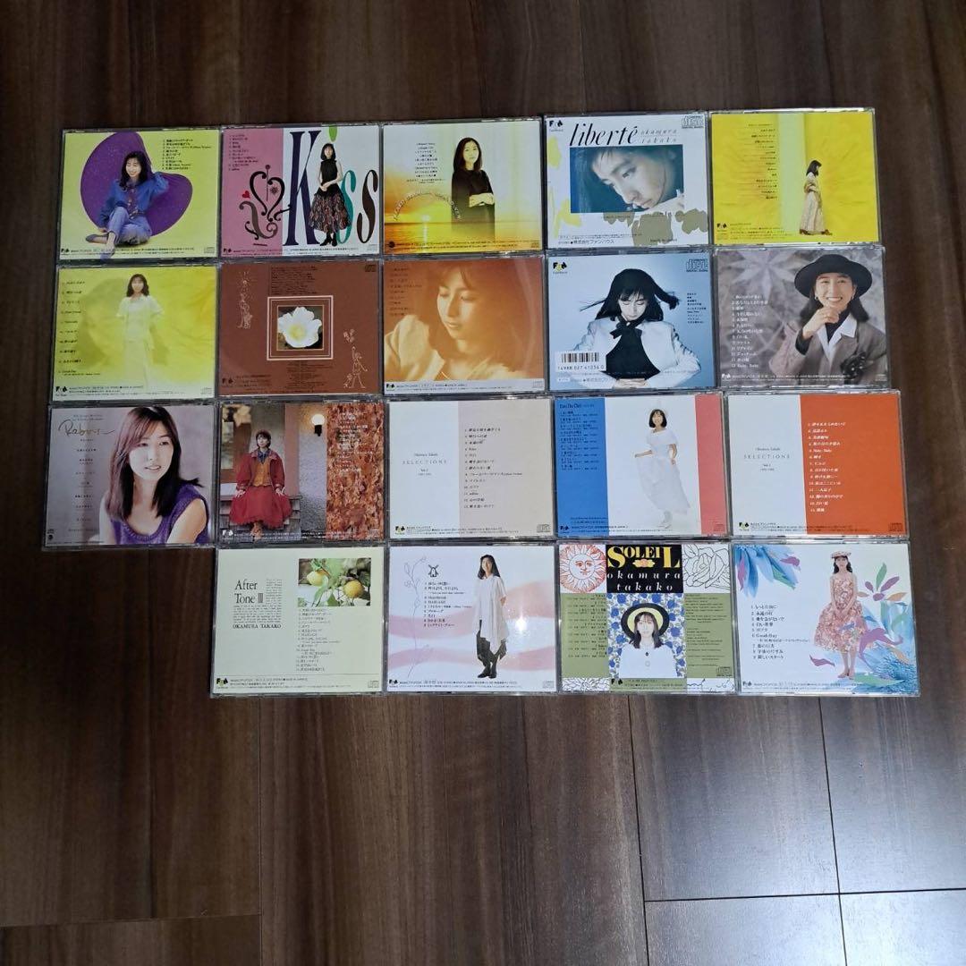 TOMOPANMAN24時間以内発送岡村孝子 アルバム CD19枚セット