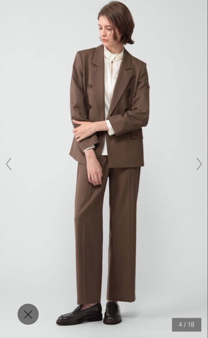 25AW セオリーリュクス　Suave Saxony Hansen ジャケット