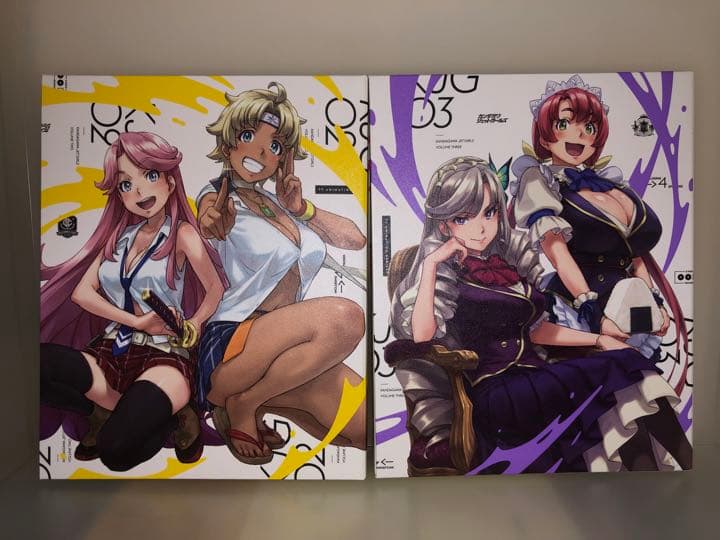 神田川 JET GIRLS ブルーレイ全3巻　全巻収納ボックスつき