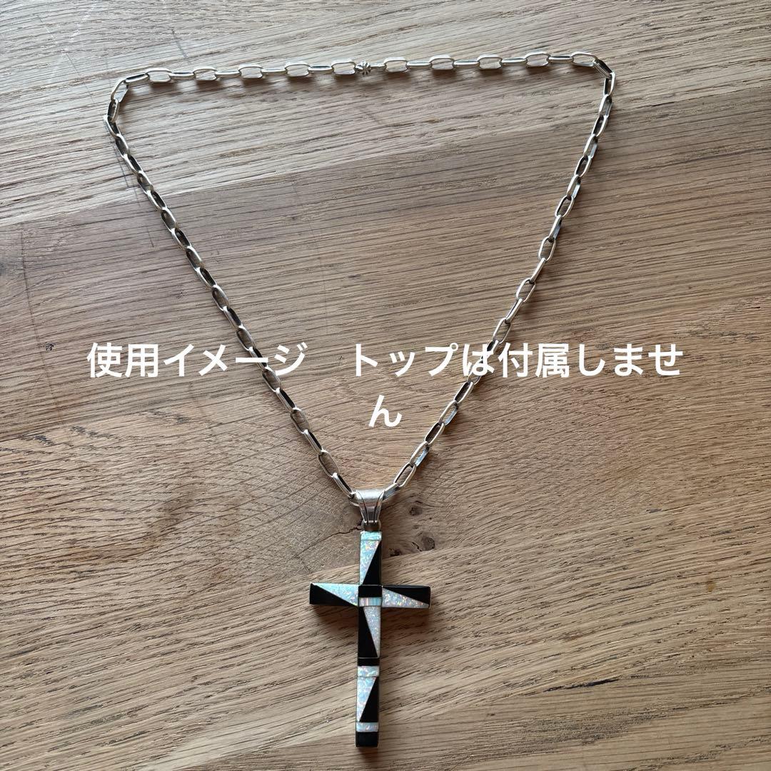 ナバホチェーン　コンチョ付きハンドメイド約56cm マライカ　希少