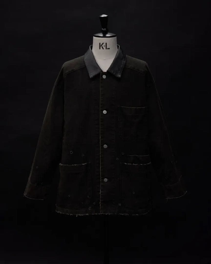 ancellm duck coverall WISM別注 ブラック