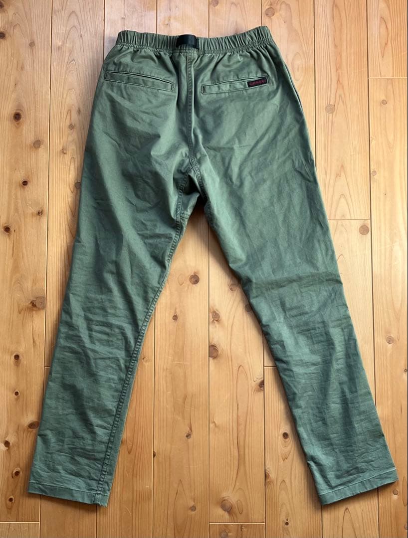 グラミチ ニューナローパンツ オリーブ S 良品
