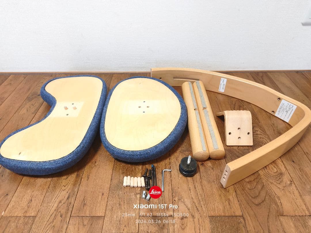 ぽん【極美品】バランスイージー Rybo リボ社 バランスチェア 姿勢改善