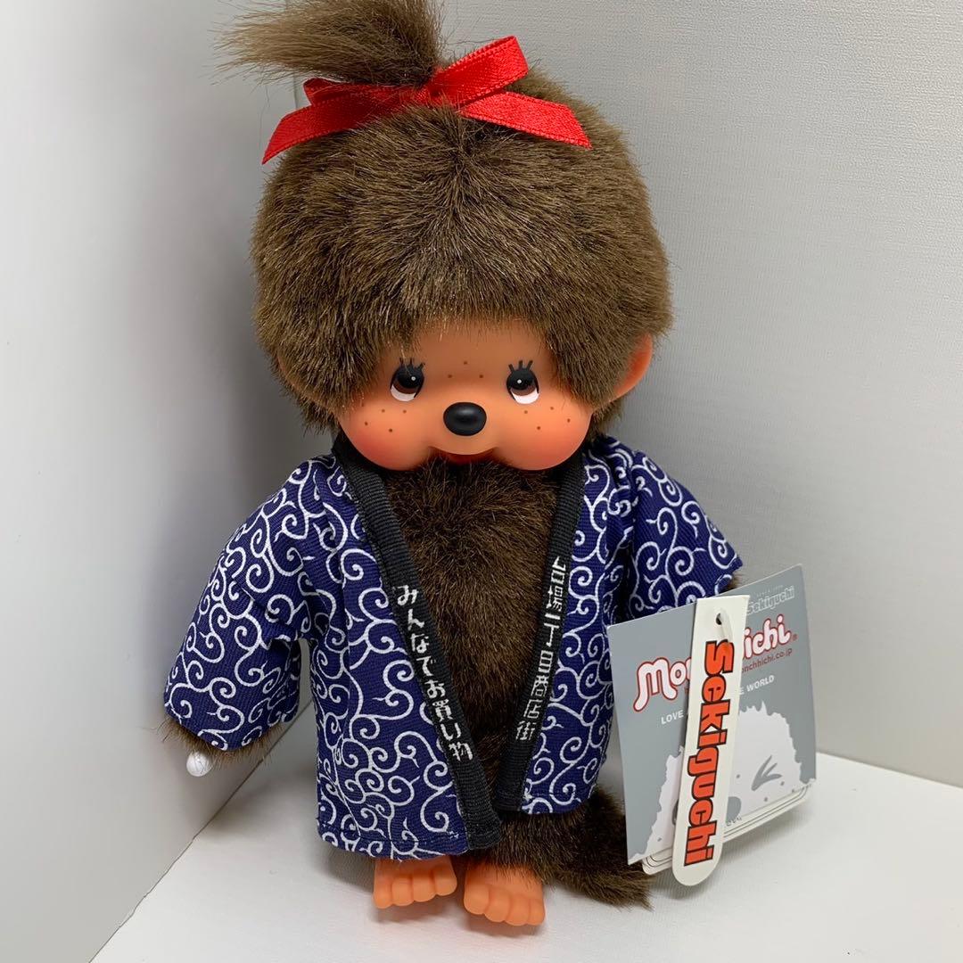 新品 お台場限定 モンチッチ 女の子 monchhichi 3387
