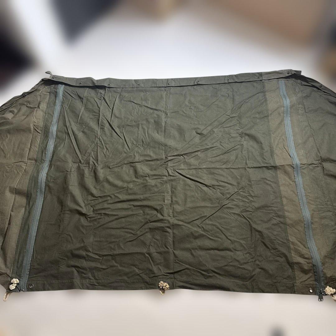 アメリカ軍幕　ファスナー加工済