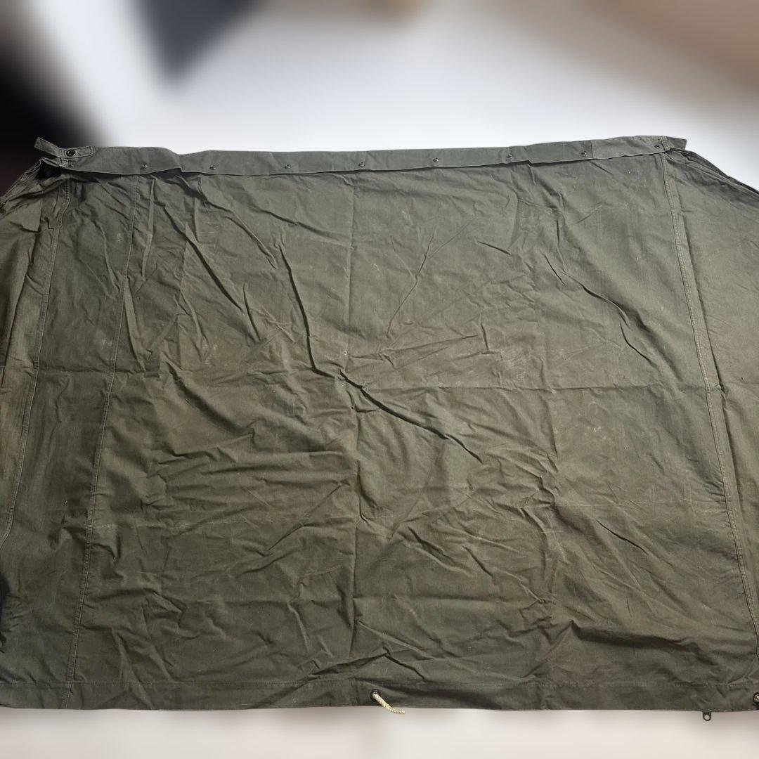 アメリカ軍幕　ファスナー加工済