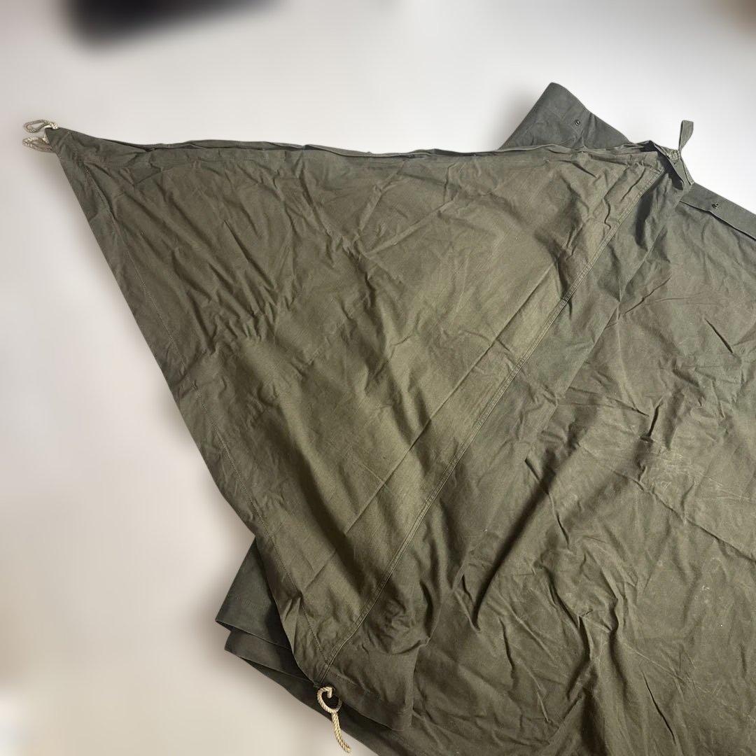 アメリカ軍幕　ファスナー加工済