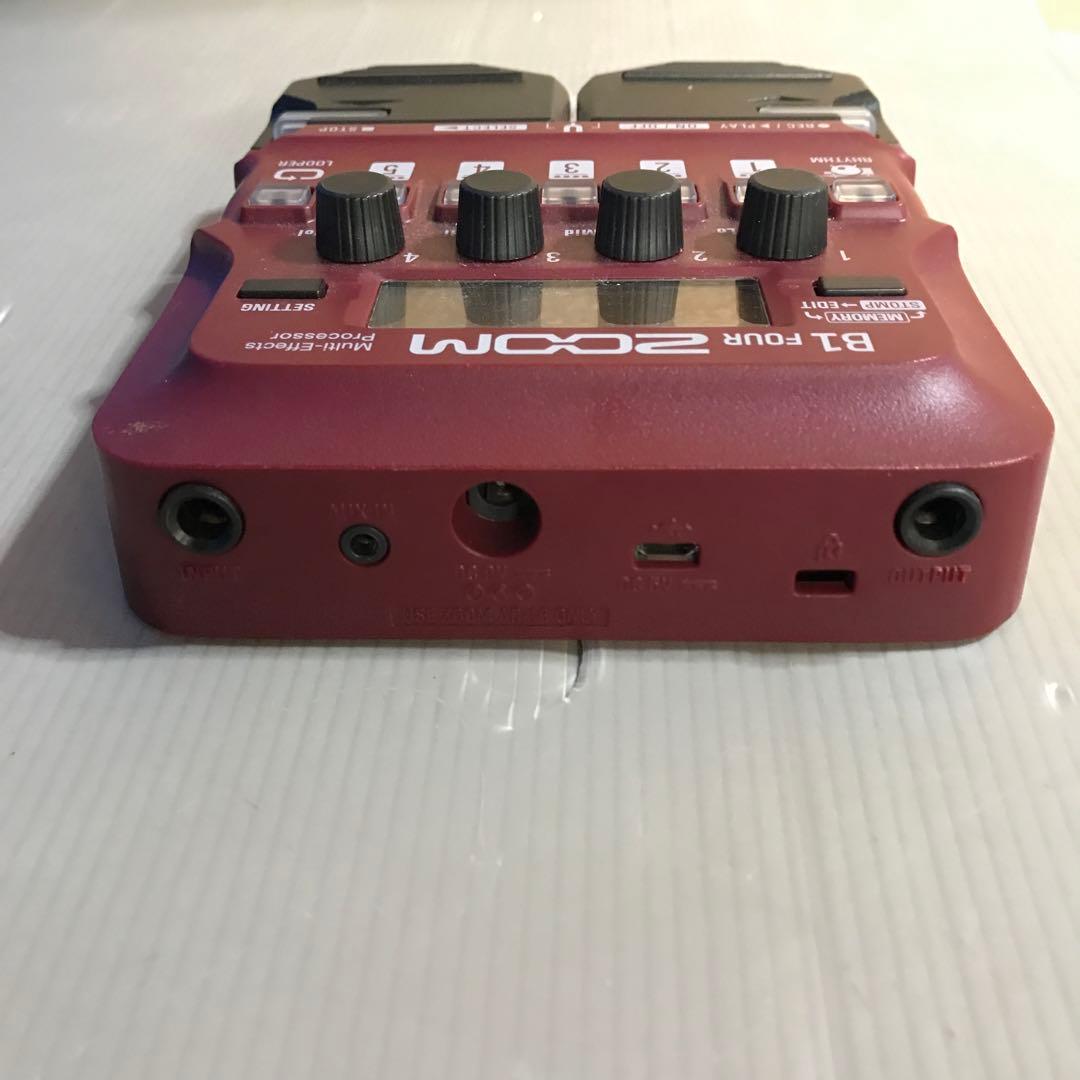 ZOOM B1 FOUR マルチエフェクター　B1XFOUR ジャンク品