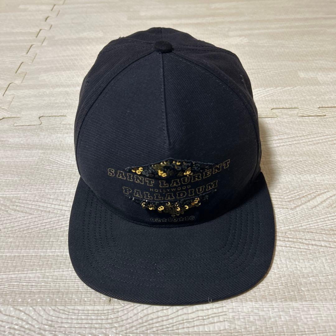 （希少品）サンローランパリ　キャップ　エディ期ラスト