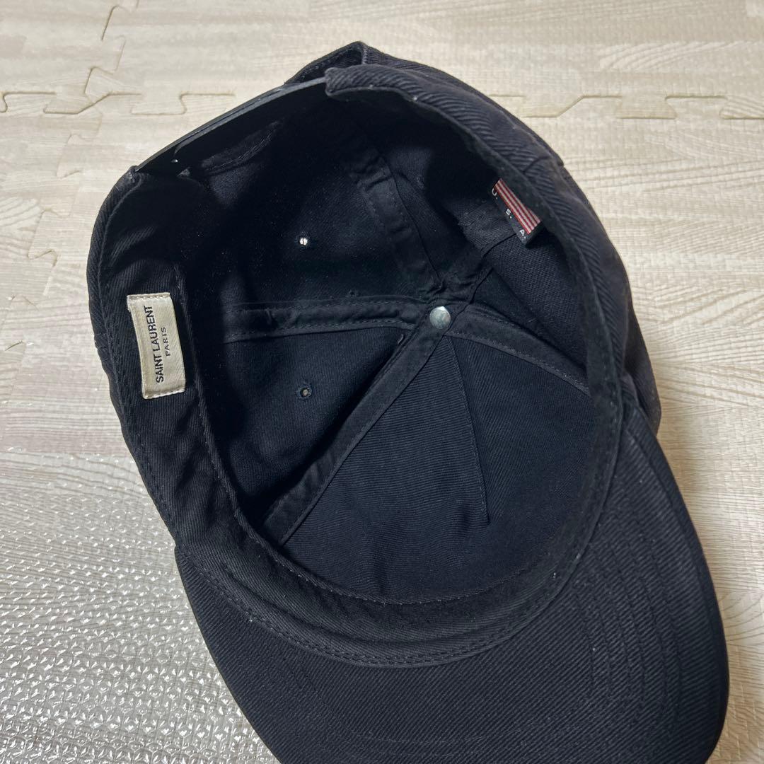 （希少品）サンローランパリ　キャップ　エディ期ラスト