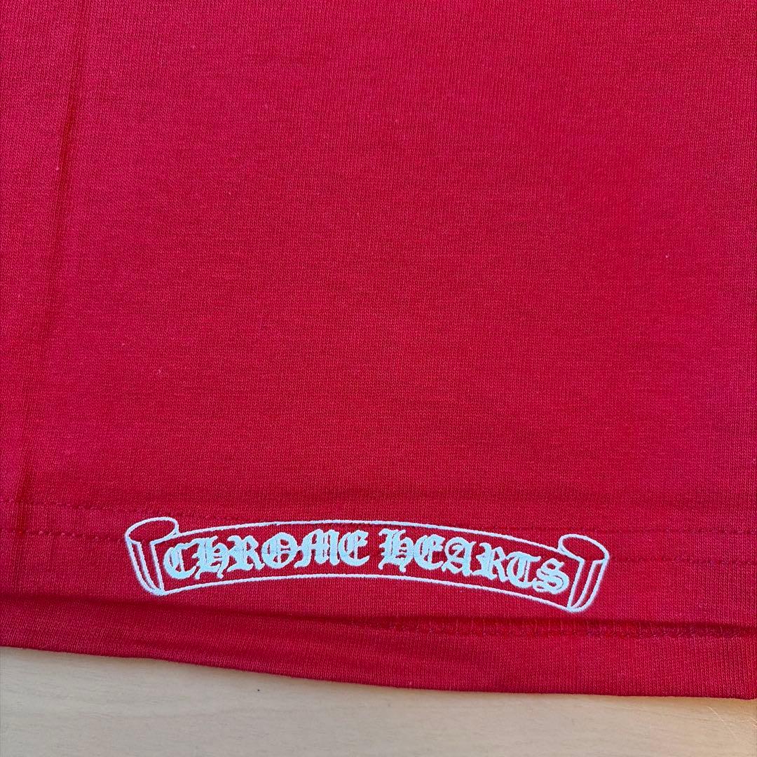 CHROME HEARTSクロムハーツ タンクトップ M レッド