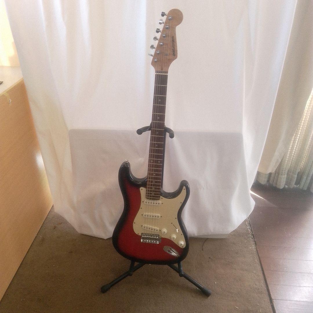 【中古品】SELDER エレキギター スタンド・バック付属品あり