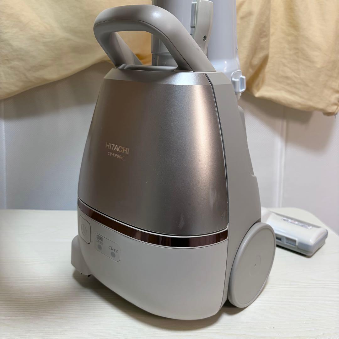 HITACHI 日立 紙パック式 掃除機 かるパック CV-KP90G 美品