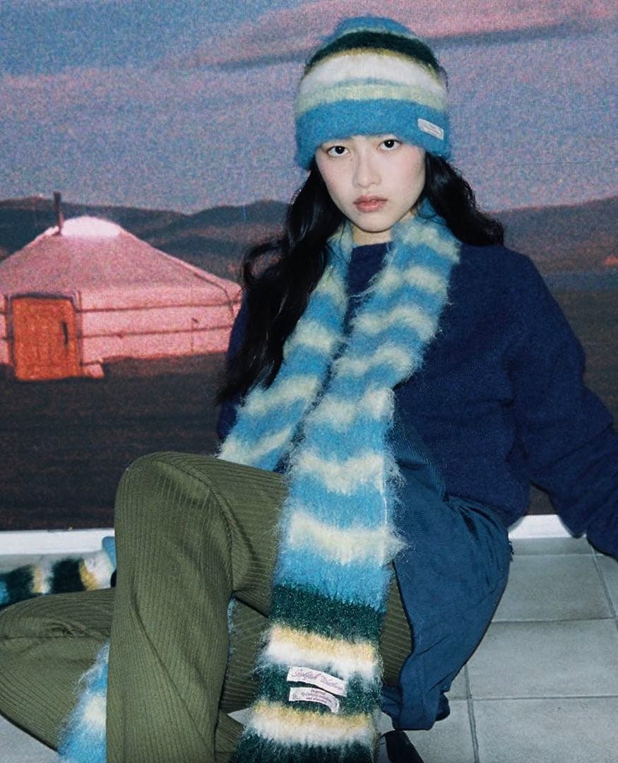 Rockfish Weatherwear ボーダーマフラー