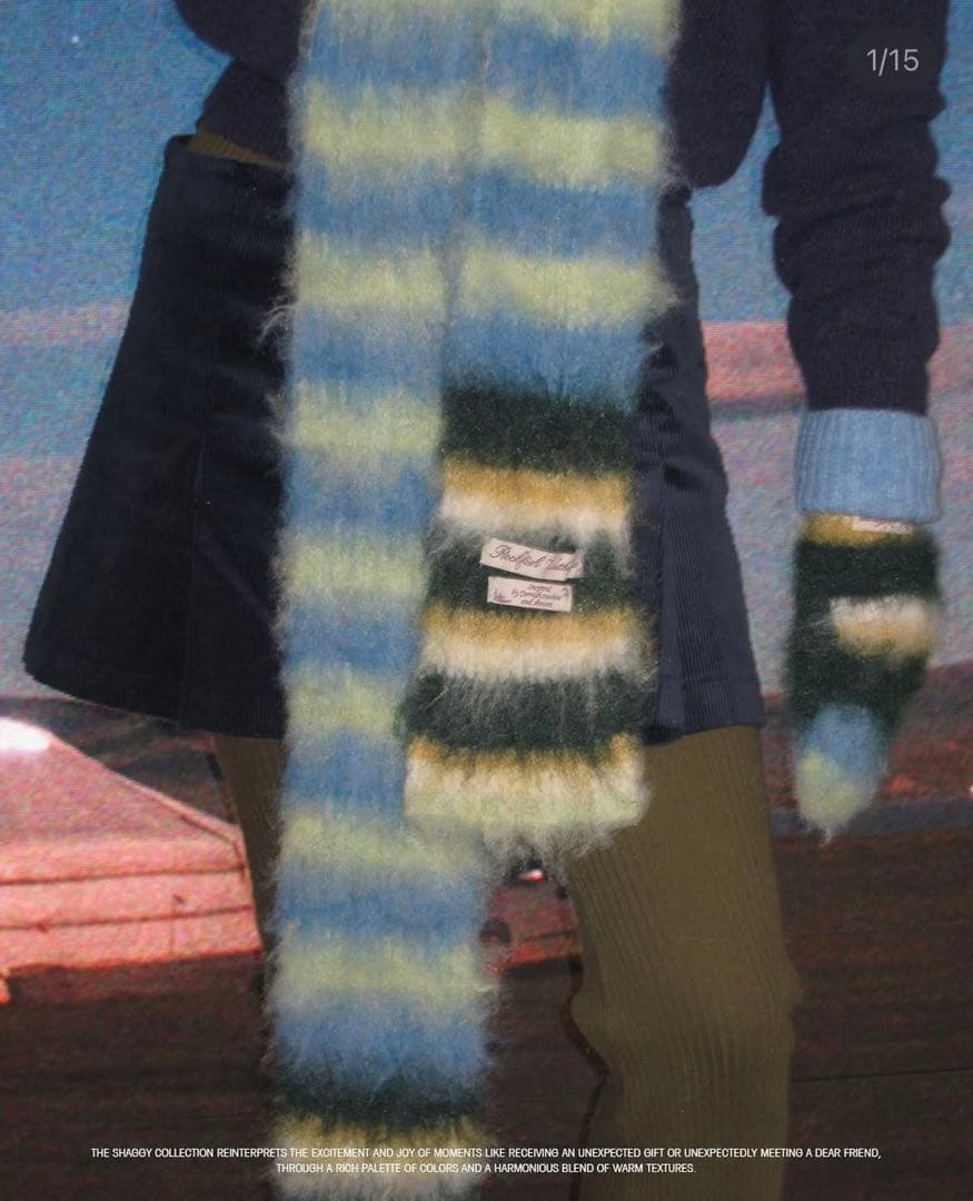 Rockfish Weatherwear ボーダーマフラー