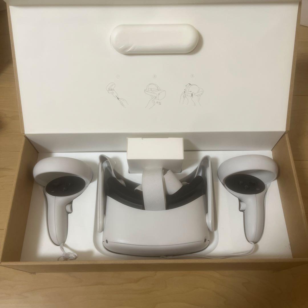  Quest 2 本体と付属品　3点セット