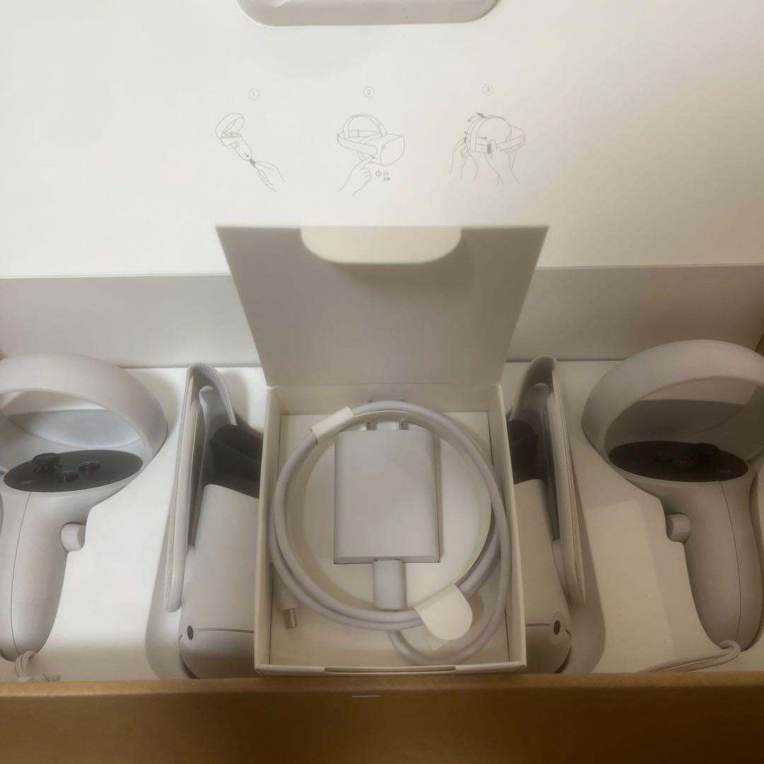  Quest 2 本体と付属品　3点セット