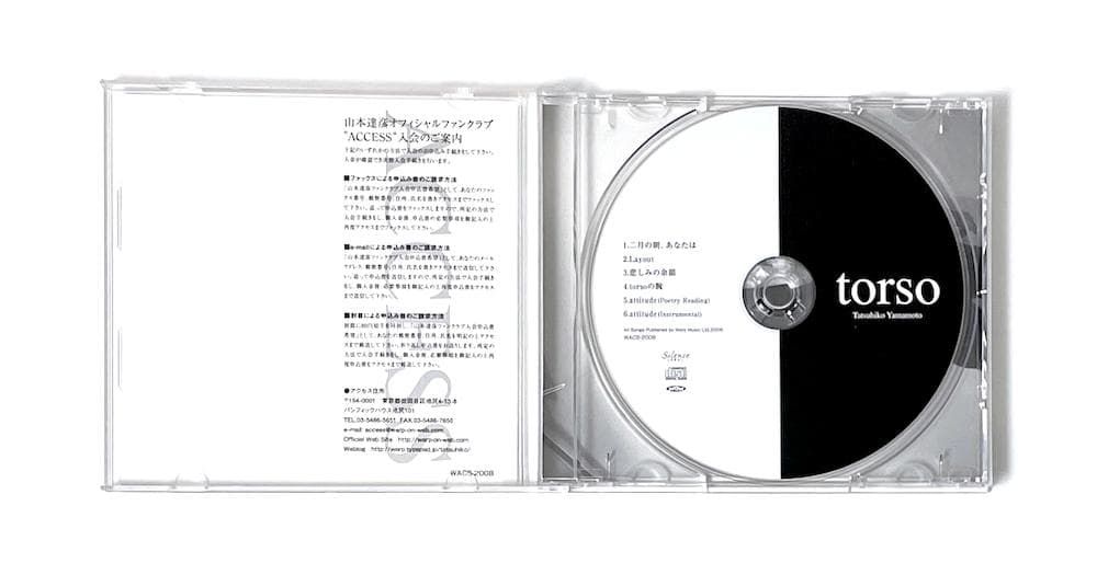 廃盤 帯付き 山本達彦 TORSO トルソ TATSUHIKO YAMAMOTO