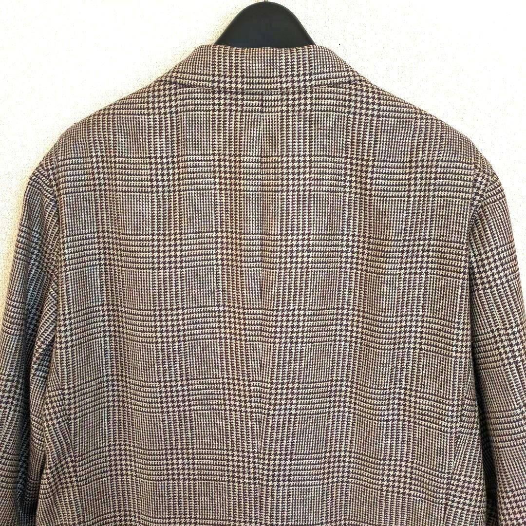 定価11万マッキントッシュロンドン シルクツイードジャケット ブラウン 春夏