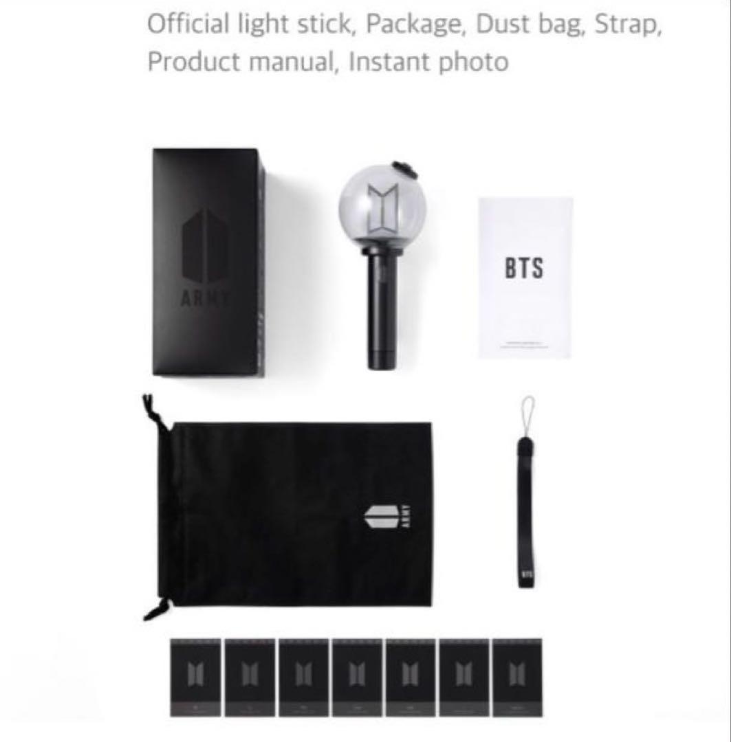BTS OFFICIAL LIGHT STICK VER.4 フルセットアミボム