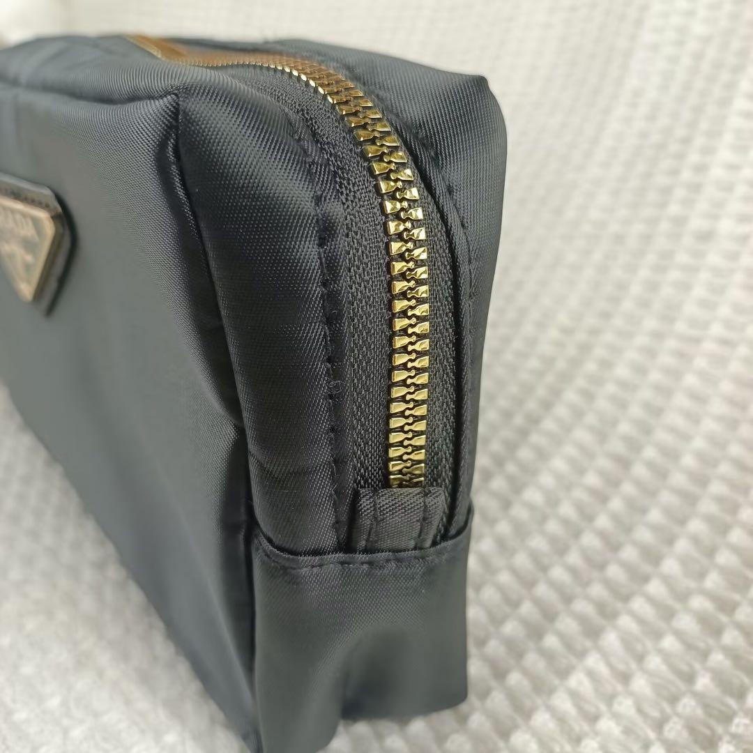 非売品 ノベルティ ブラック ナイロン ポーチ