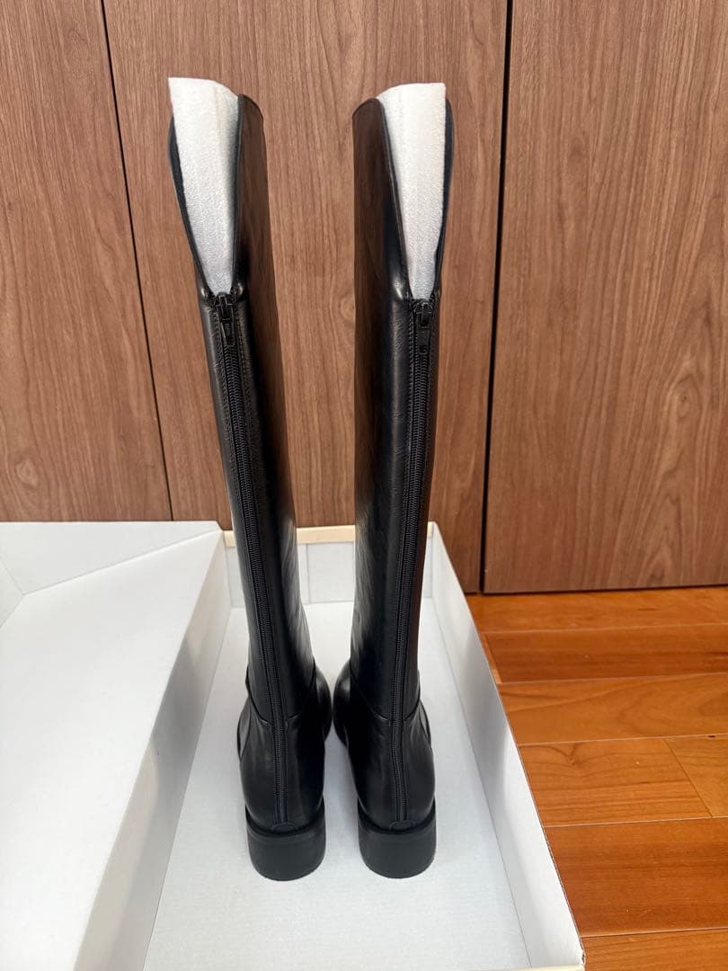 値下げ‼️新品‼️HIAND♡ラウンドトップ ニーハイ ブーツ♡25.5cm