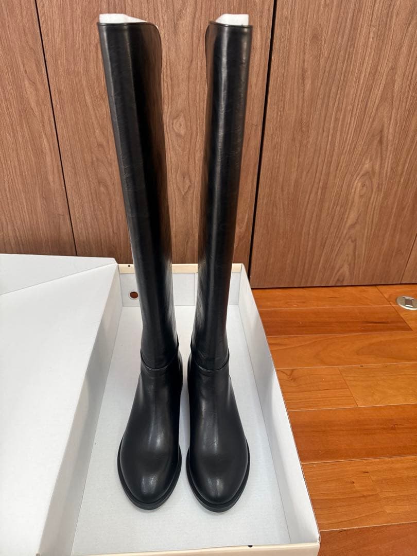 値下げ‼️新品‼️HIAND♡ラウンドトップ ニーハイ ブーツ♡25.5cm