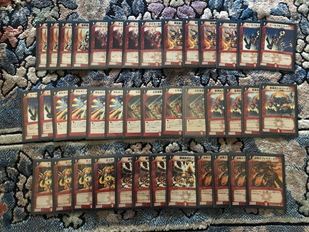 あ*す様 デュエマクラシック　旧枠デッキ　引退品