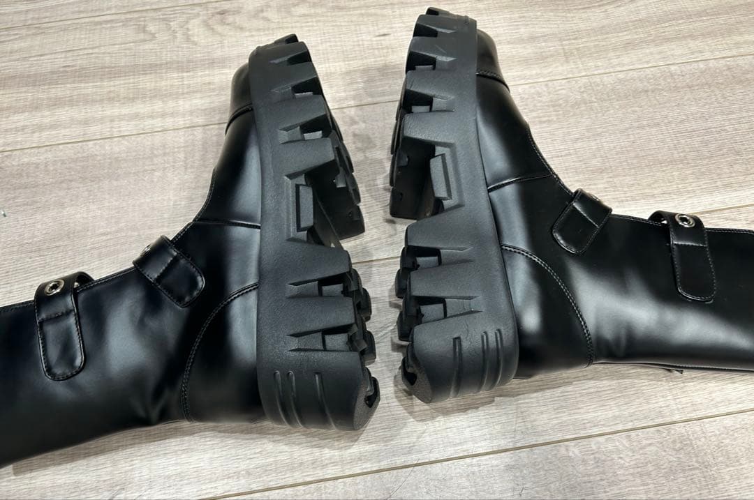キャンディストリッパー CND PLATFORM ブーツ　ブラック　25cm