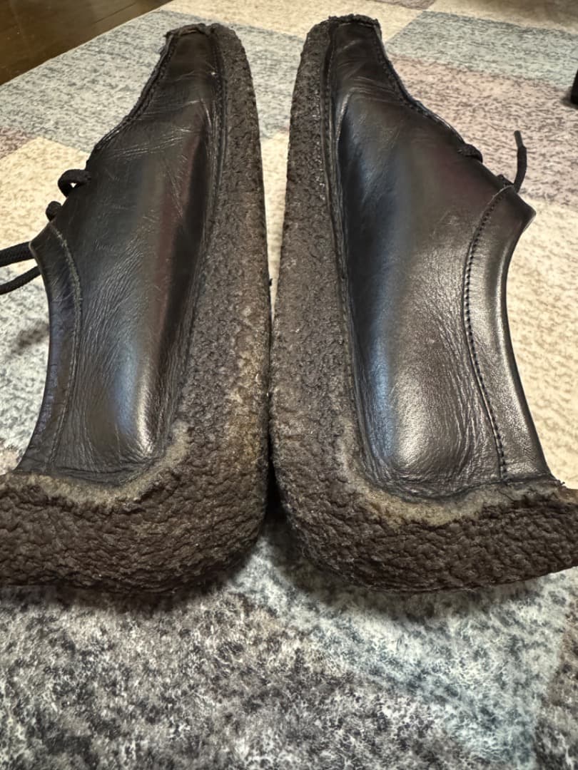 CLARKS クラークス メンズ Wallabee ワラビー ブラックレザー
