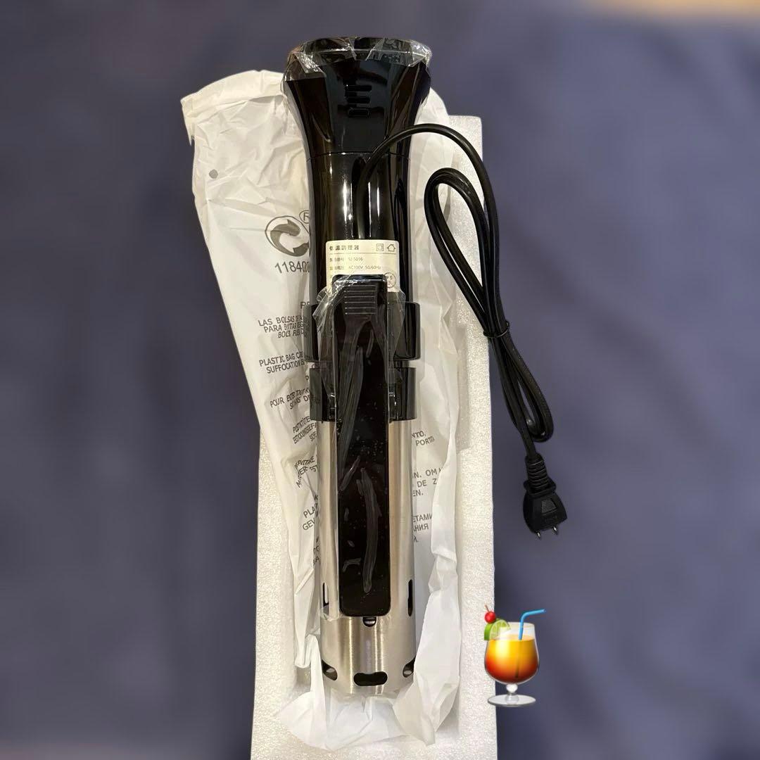 未使用）低温調理器 ハイパワー クリップ付き 予約機能付き