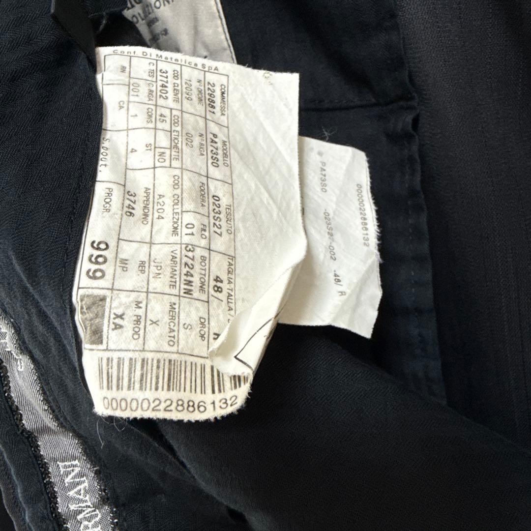 ARMANI COLLEZIONI アルマーニコレッツィオーニ ブラック 48