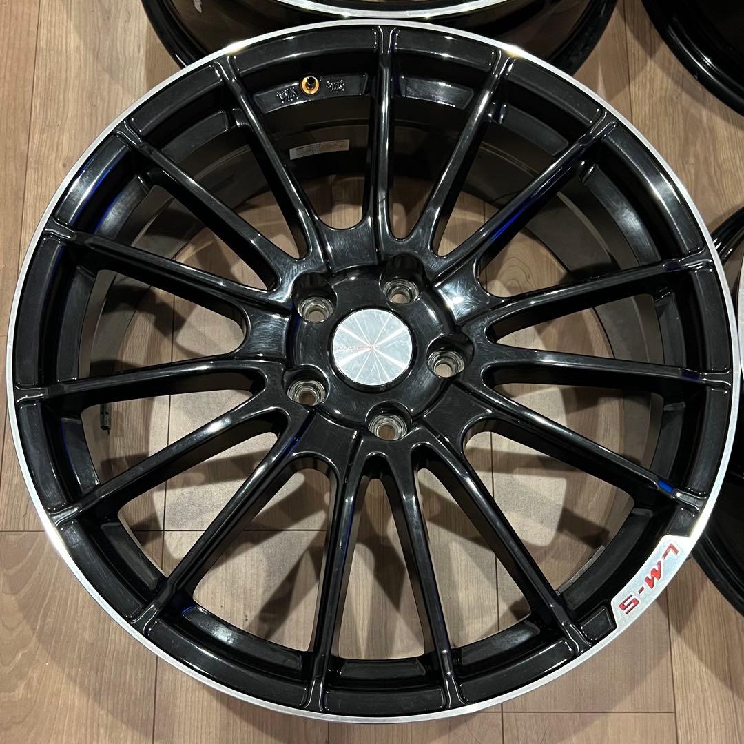 レアマイスター LM‐S 19インチ PCD114.3 4本 ホイール セット