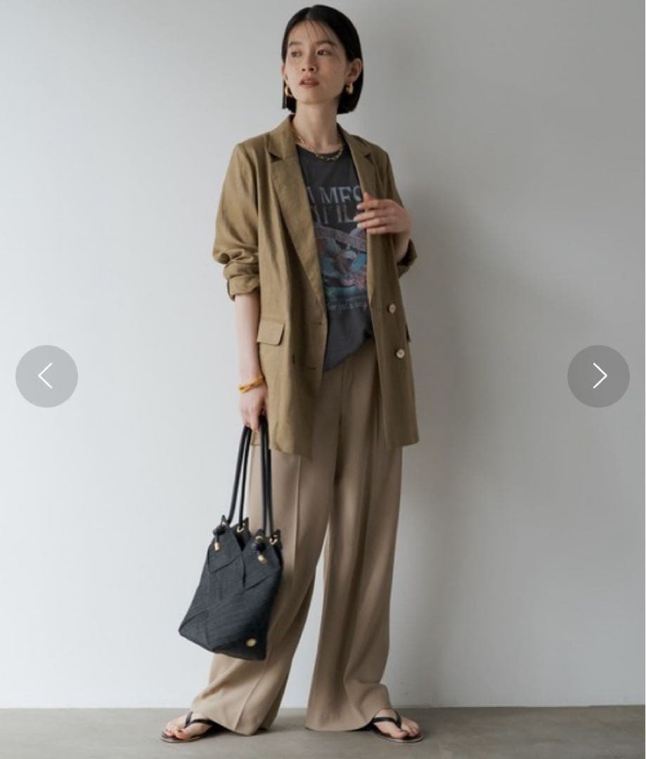 LOUNGEDRESSリネンシアージャケット