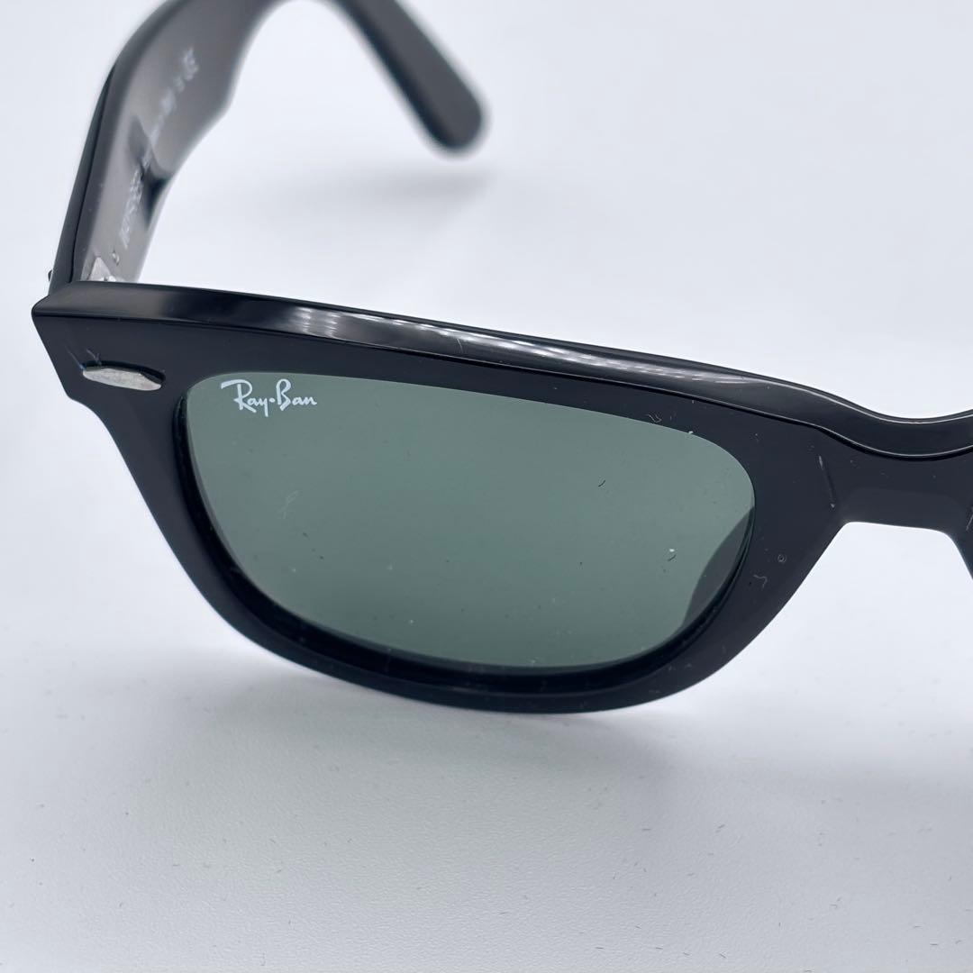 Ray-Ban ブラック サングラス 交換レンズ付きウェイファーラー