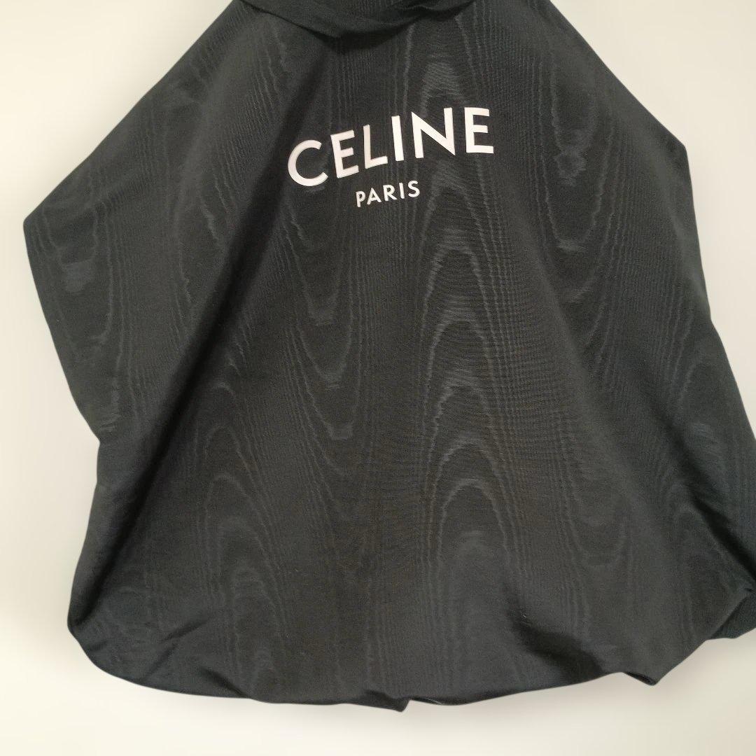 CELINE チェック柄ジャケット フード付48サイズ
