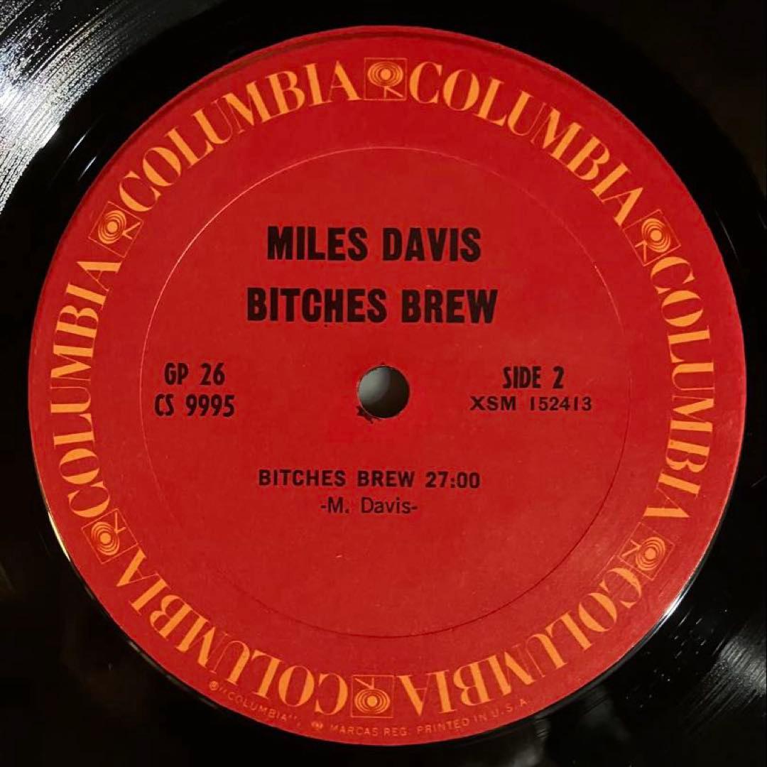 US￼￼盤 Miles Davis/Bitches Brew 2枚組 レコード