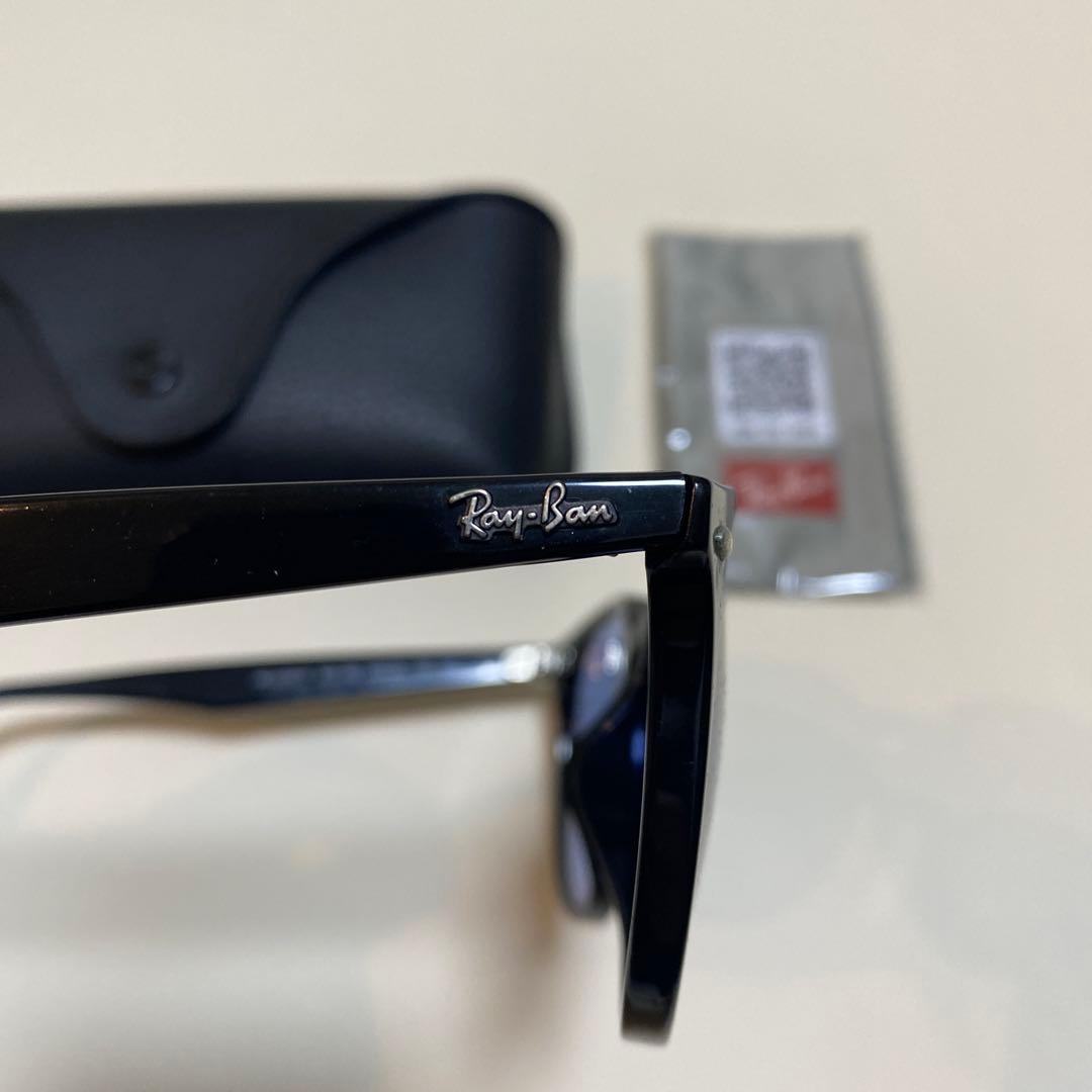 Ray-Ban RB 4259-F サングラス ブラック/ブルーレンズ