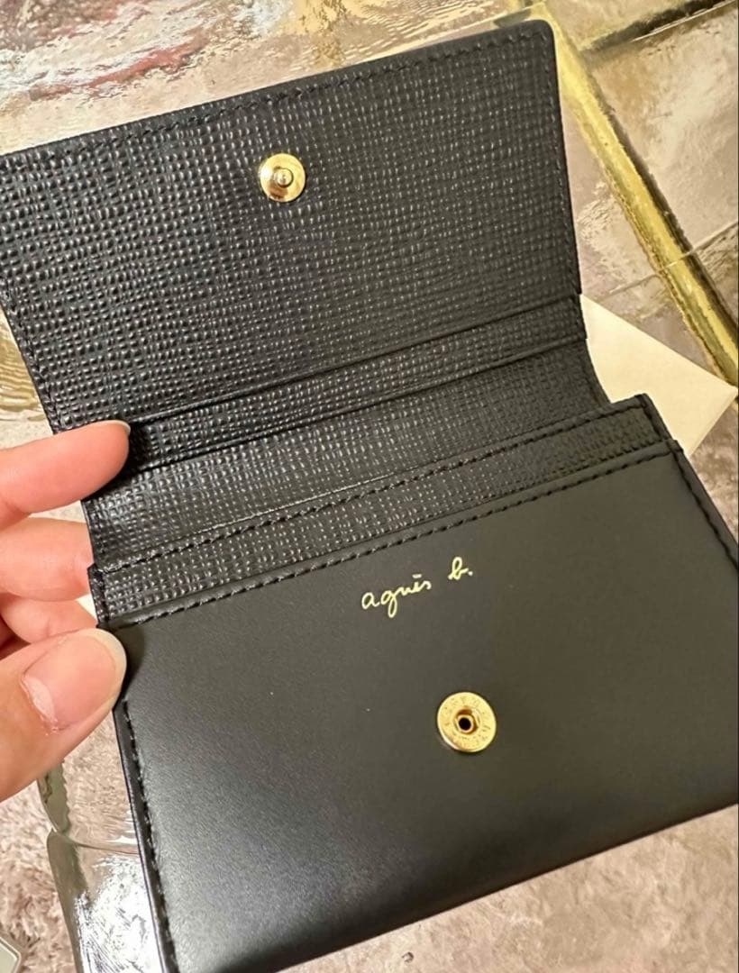 agnes b アニエスベー　カードケース　名刺入れ