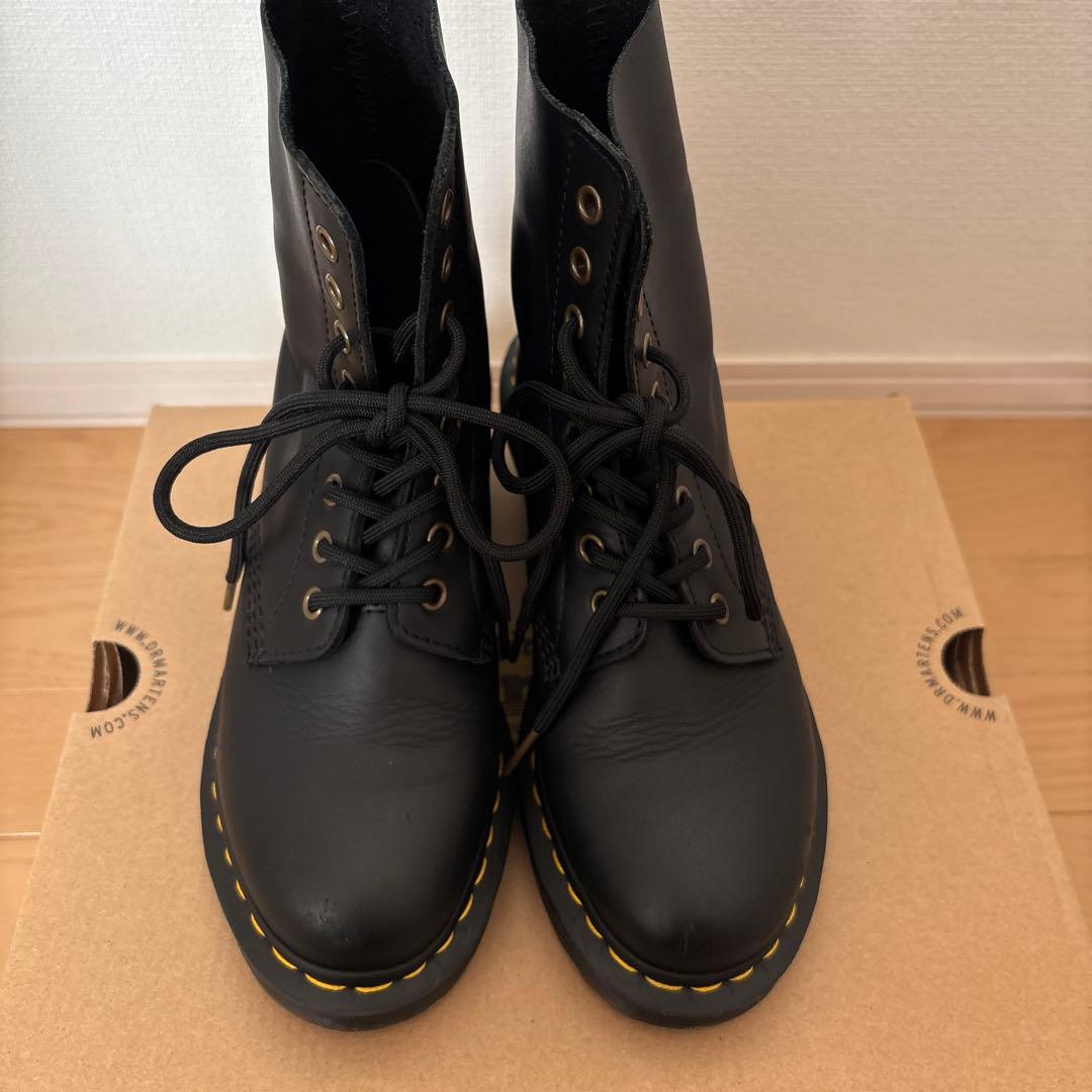 Dr. Martens ブラック ハイカットブーツ 24.0cm